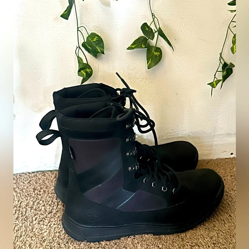 Timberland Field Guide Tall Leather Combat Boot